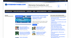 Desktop Screenshot of nyeremenyhirek.com